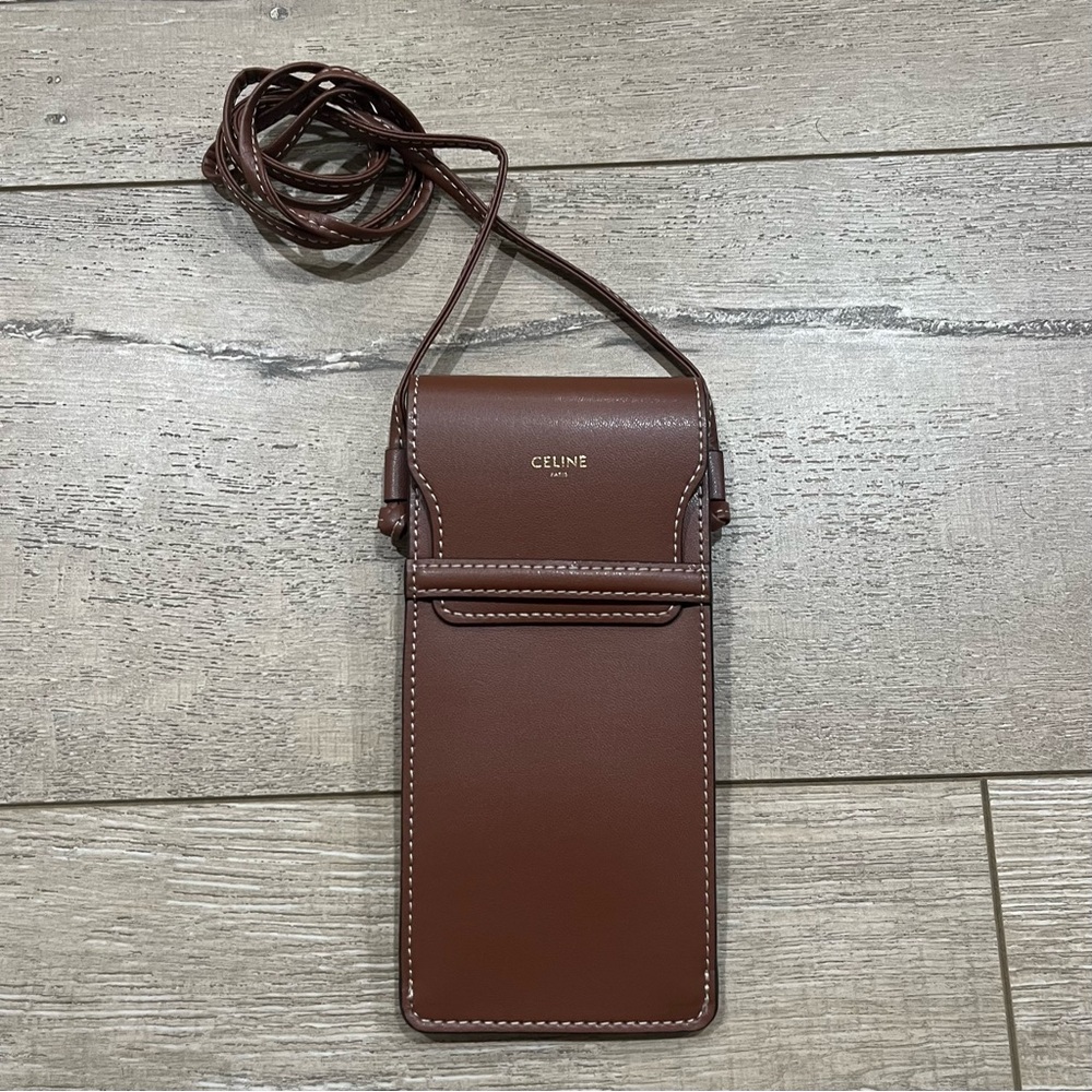 CELINE PARIS Crossbody Sunglasses/Phone Holder Authentic!